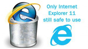 Read more about the article End of the road for Internet Explorer?